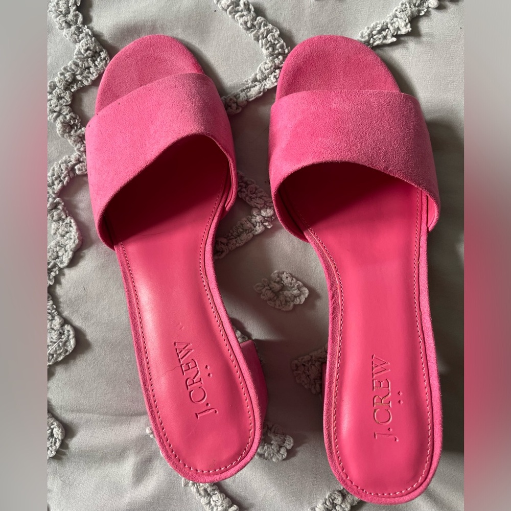J. Crew Vibrant Pink Women's Sandals